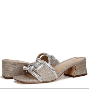 Sam Edelman Waylon Silver Heeled Sandals